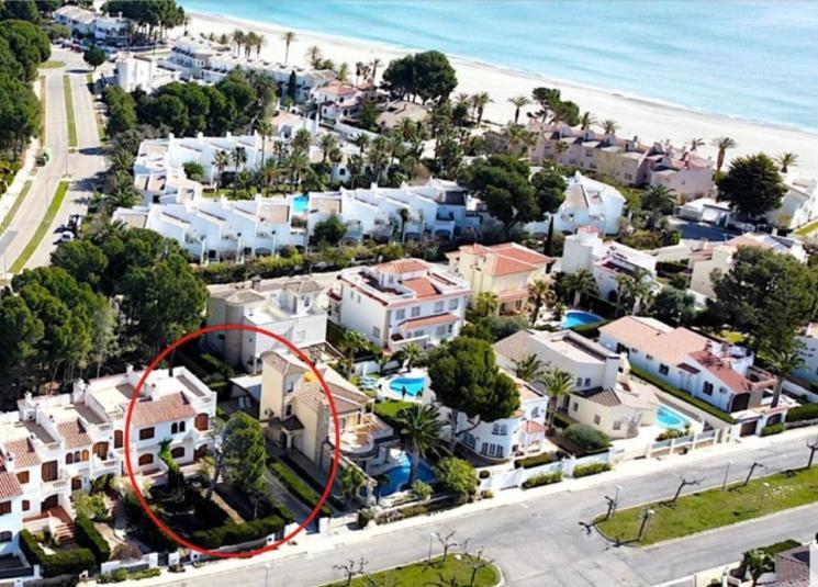 Chalet A 100M De La Playa De Cristal, Pino Alto Villa Hospitalet De L'Infant Buitenkant foto